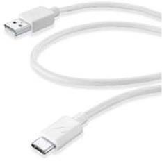 CELLULAR LINE Cavo dati USB-C da 90 cm Cellular Line bianco